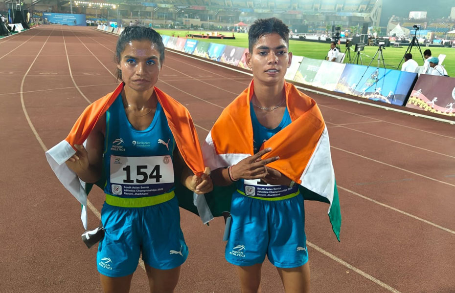 भारत के नाम रहा सैफ चैंपियनशिप का पहला दिन