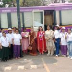 ओएसिस फर्टिलिटी की जननी यात्रा पहुँची रायपुर, फर्टिलिटी जागरूकता को दे रही बढ़ावा