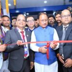 मुख्यमंत्री विष्णु देव साय ने रायपुर में SBI कचहरी शाखा के नए भवन का किया शुभारंभ